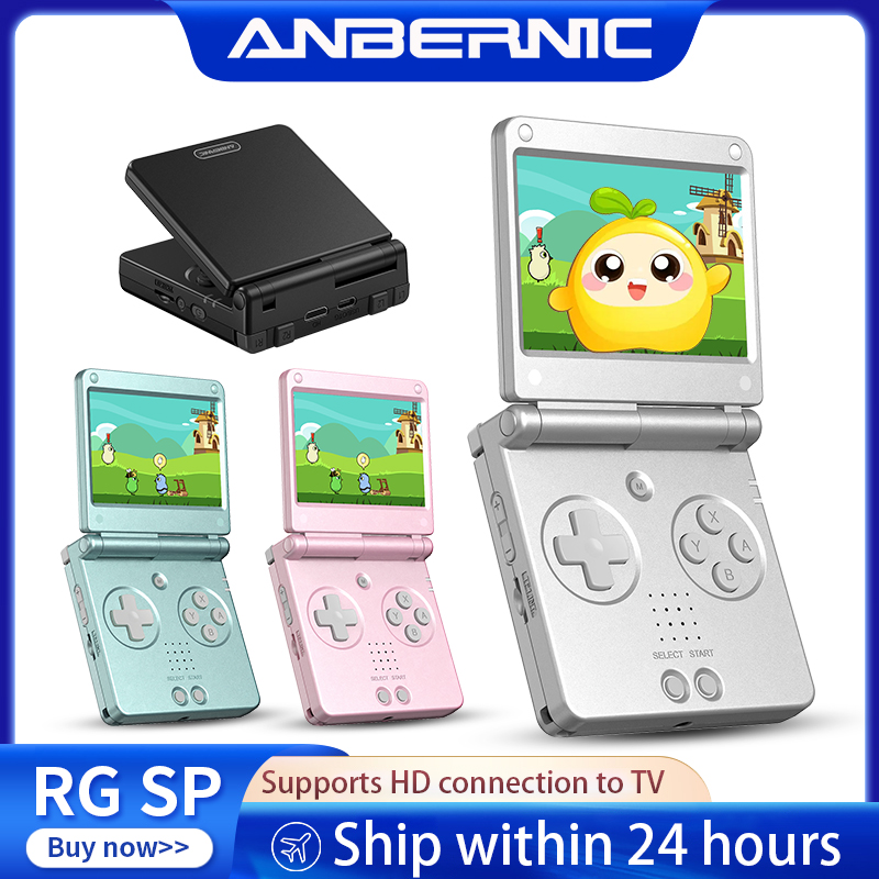 Retro Gaming Download - Anbernic RGSP Flip Retro Handheld Game