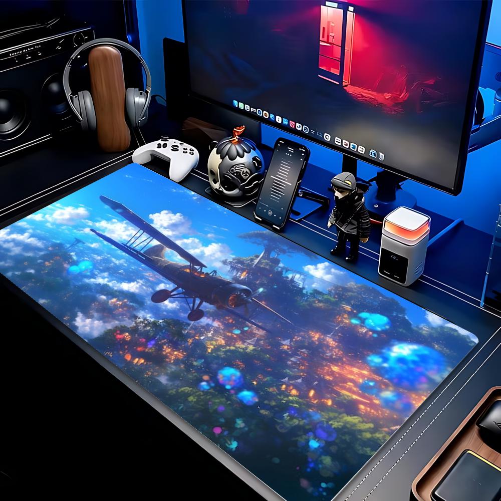Retro Gaming Keyboard And Mouse - Large XXL Gaming Mouse Pad Retro