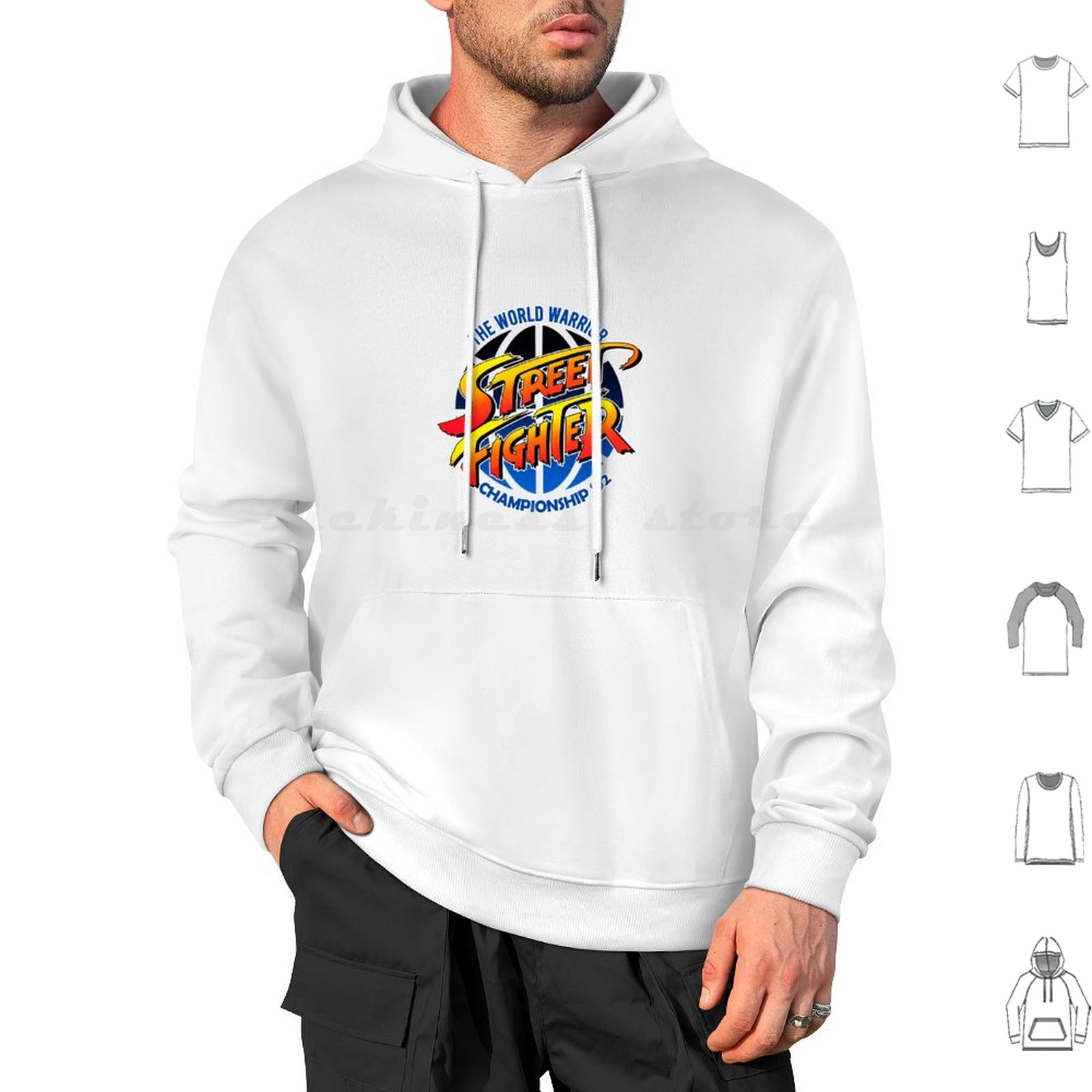 World Of Retro Gaming - The World Hoodie Cotton Long Sleeve