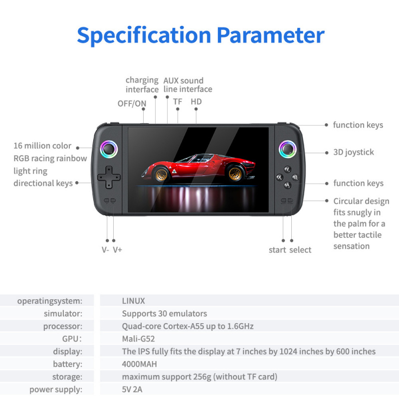 New M27 Large Screen Handheld  - đánh giá và giá Retro Gaming Download