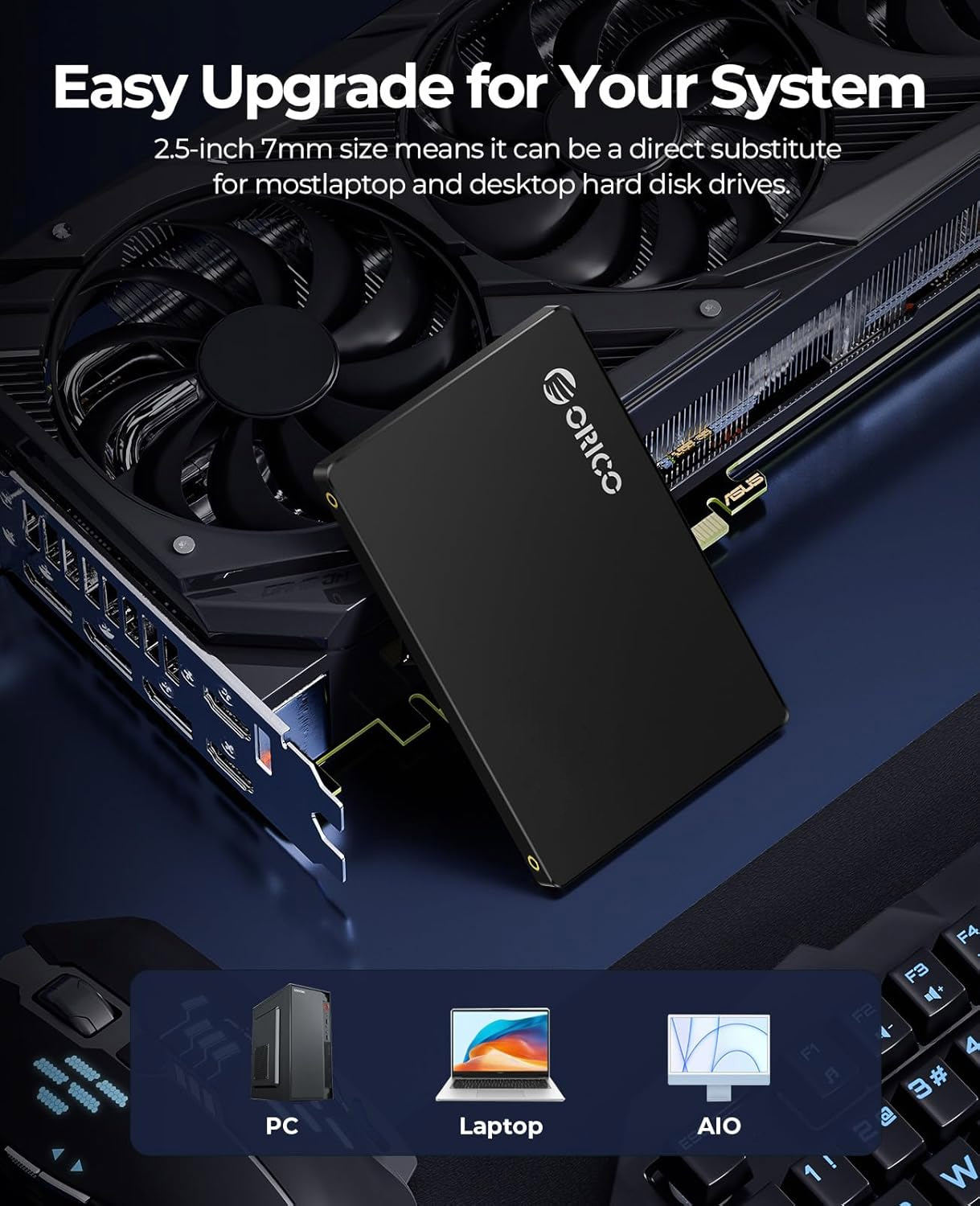 ORICO 1TB SATA SSD 2.5 Inch In - đánh giá và giá Samsung Ssd Evo 870