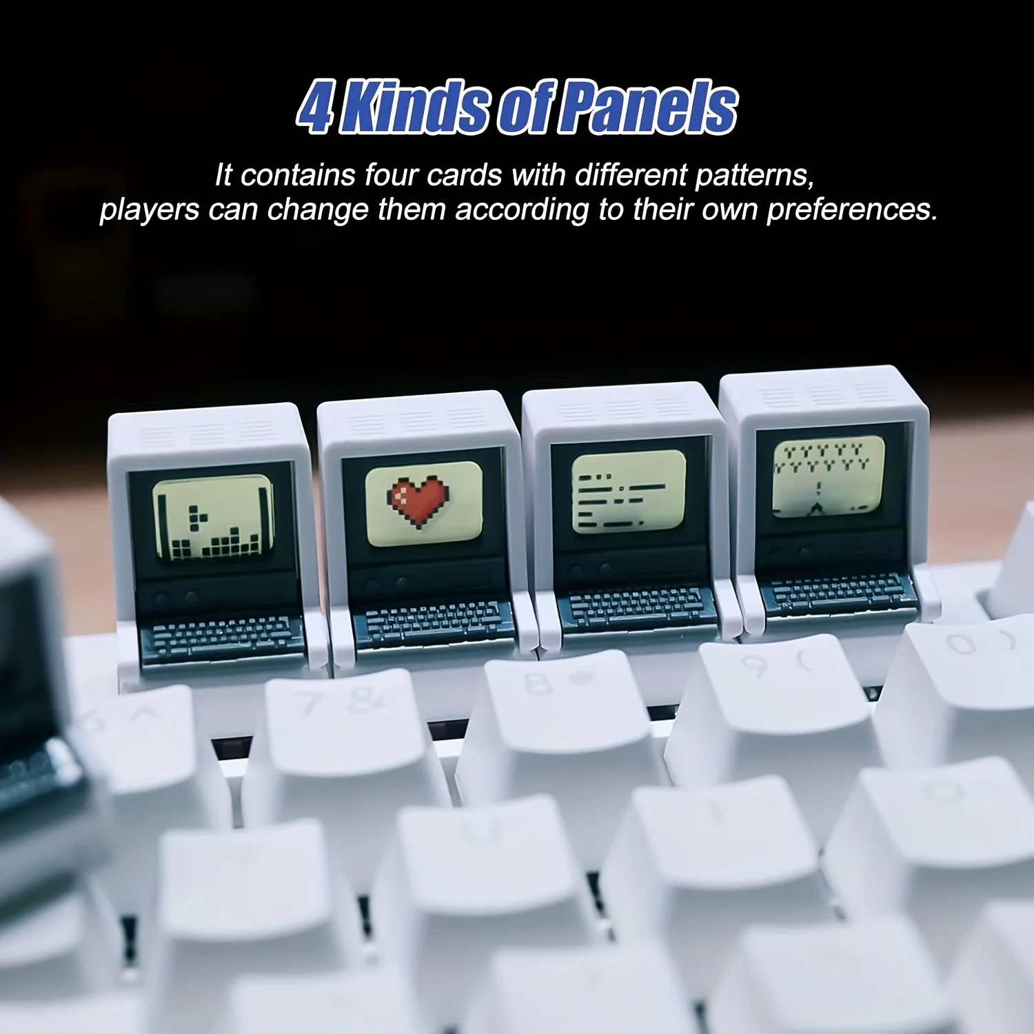 Retro Mac-Inspired Keycaps Dou - đánh giá và giá Retro Gaming Keycaps
