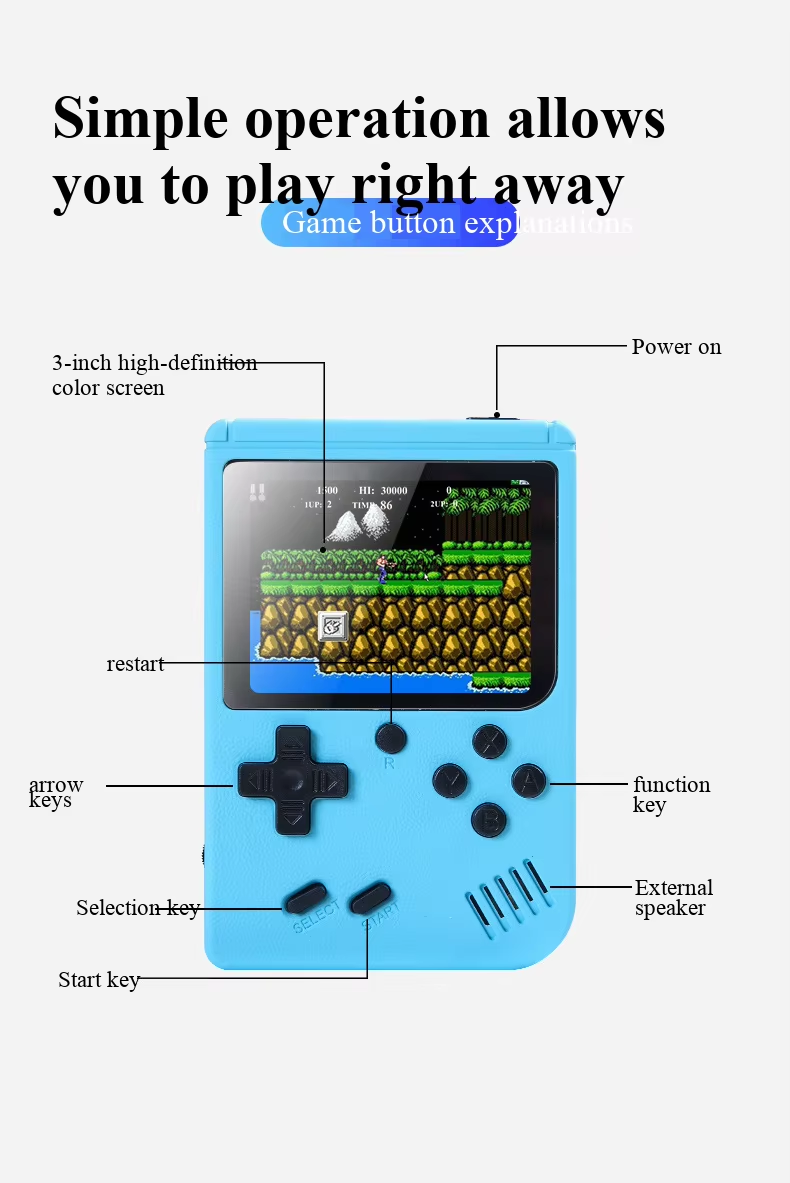 400 In 1 MINI Games Handheld G - đánh giá và giá Retro Gaming Download