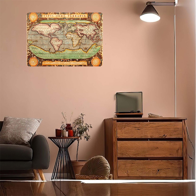 Old Map of the World Printed P - đánh giá và giá World Of Retro Gaming