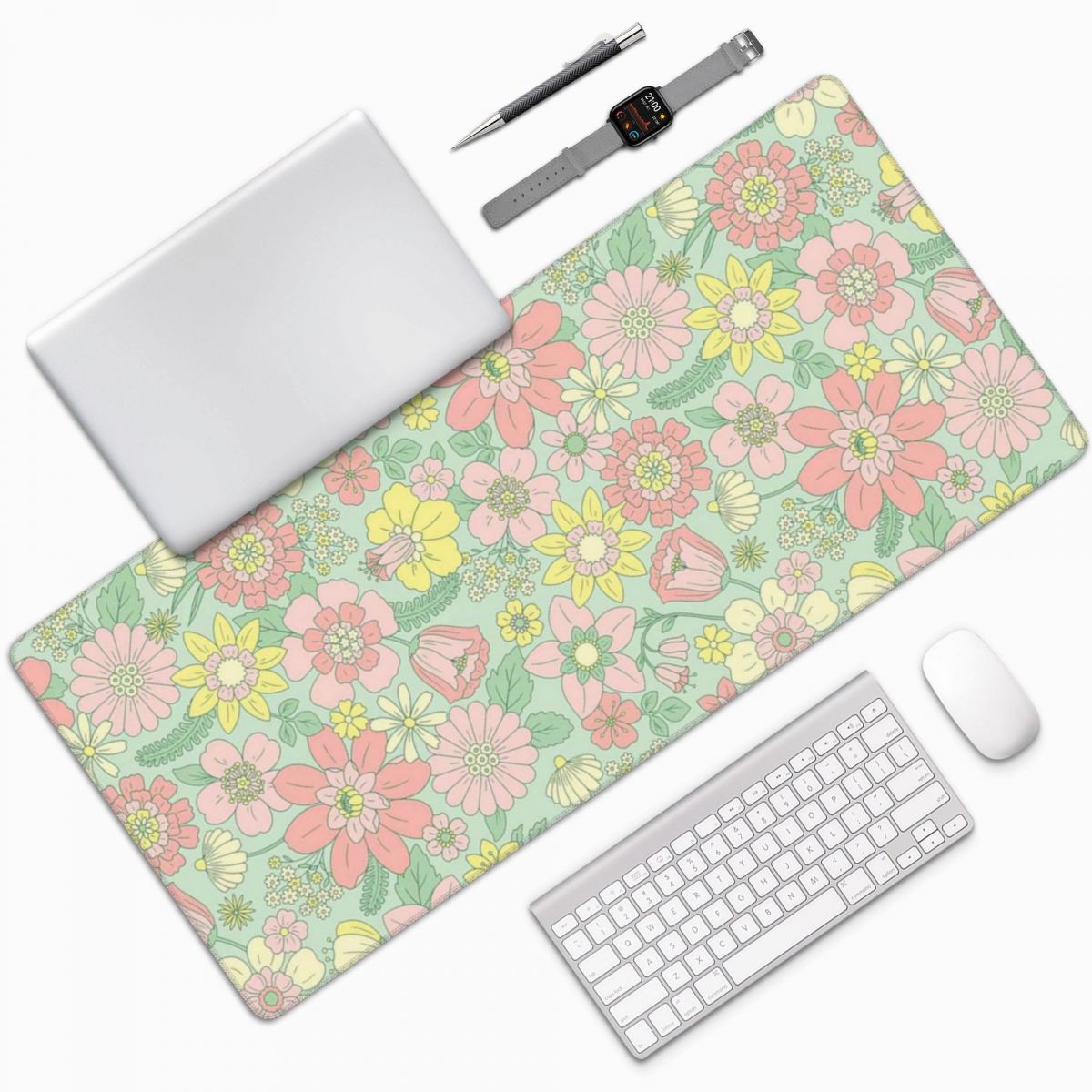 Large Mouse Pad Retro Spring F - đánh giá và giá Retro Gaming Keyboard And Mouse