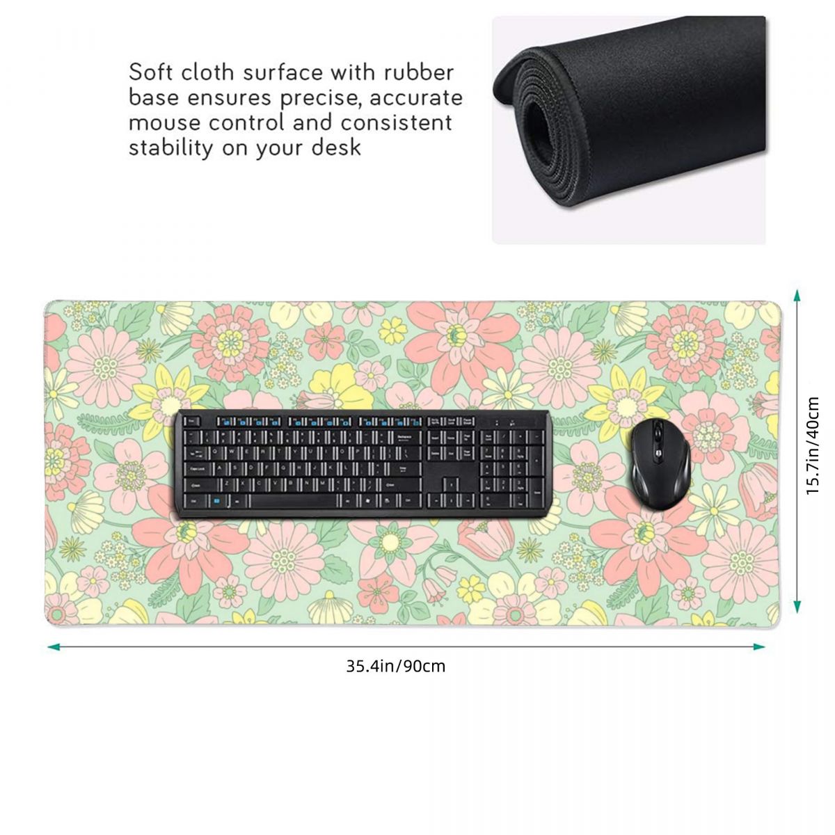 Large Mouse Pad Retro Spring F - đánh giá và giá Retro Gaming Keyboard And Mouse