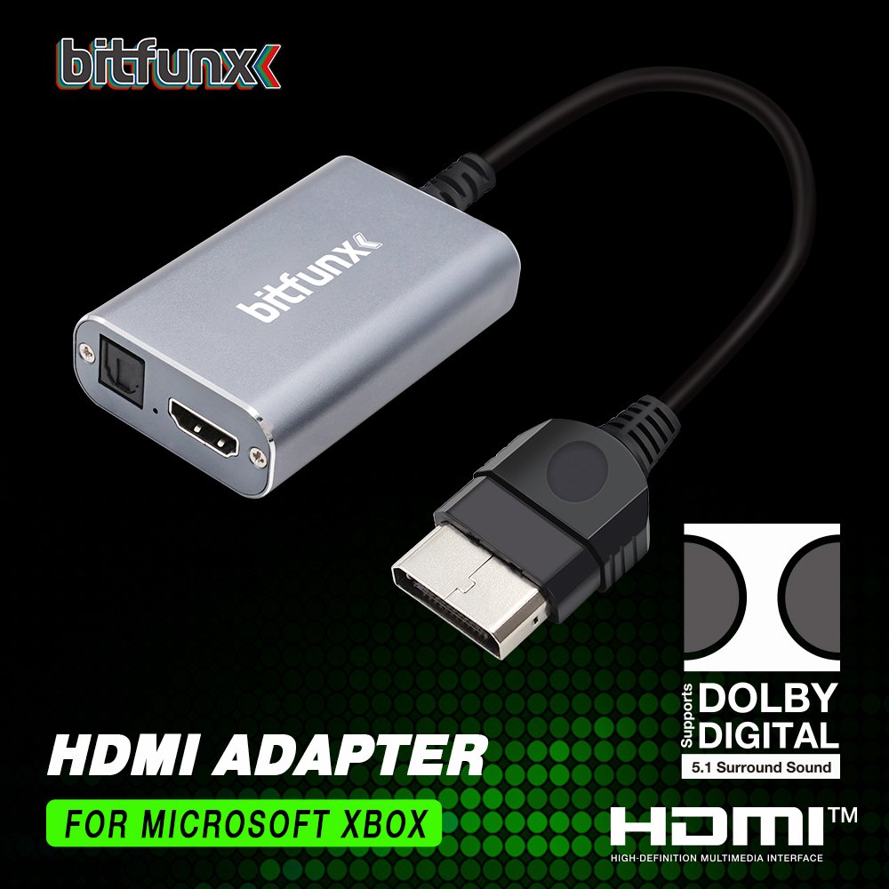 Bitfunx HDMI™ Adapter for XBOX - đánh giá và giá Retro Gaming Cable