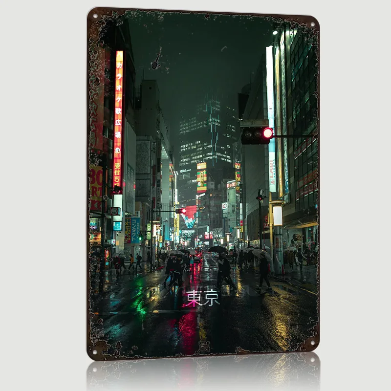 Shibuya Rainy Vibe Printed Pos - đánh giá và giá Retro Gaming Vibe