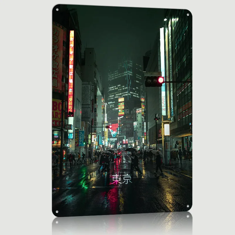 Shibuya Rainy Vibe Printed Pos - đánh giá và giá Retro Gaming Vibe
