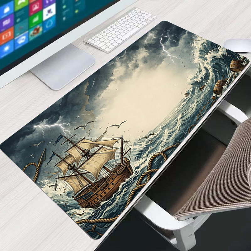 90x40cm Mouse Pad Large E-spor - đánh giá và giá Retro Gaming Keyboard And Mouse