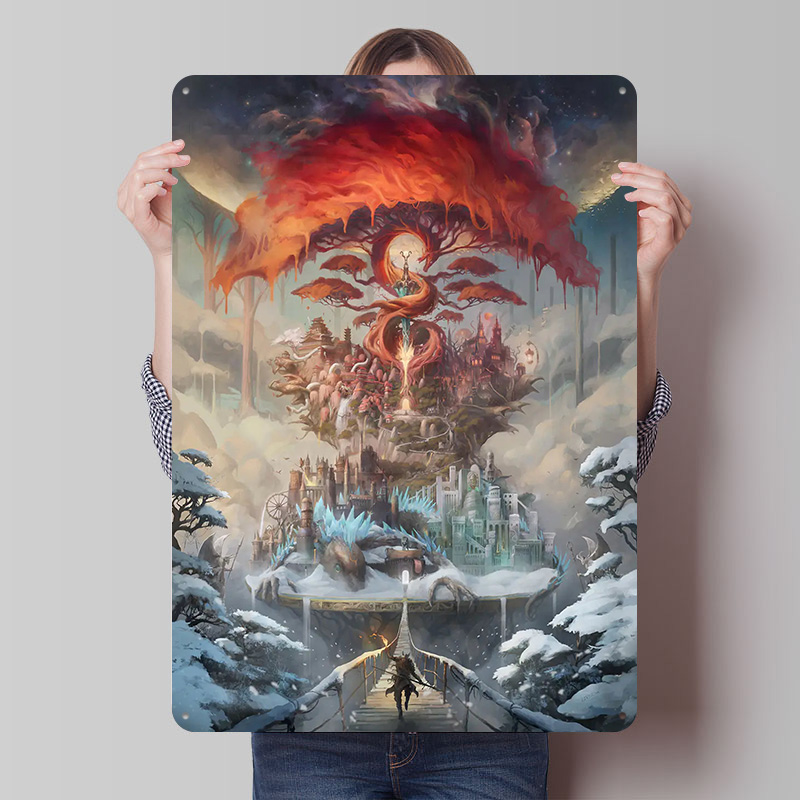 The Painted World Printed Post - đánh giá và giá World Of Retro Gaming