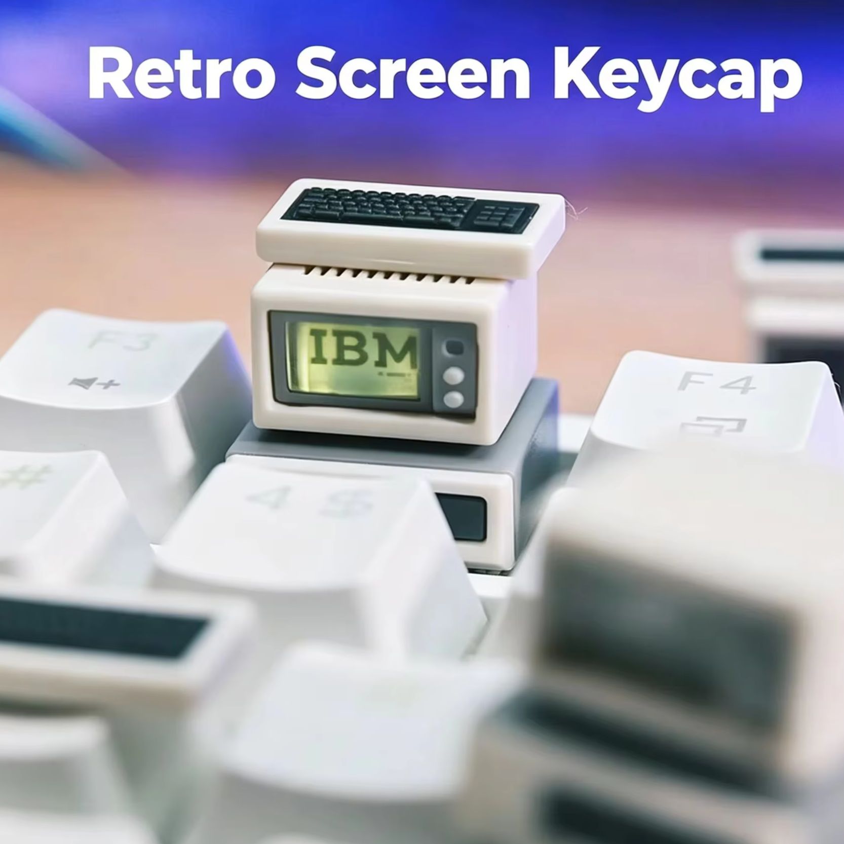 Retro Computer Keycap Backlit  - đánh giá và giá Retro Gaming Keycaps