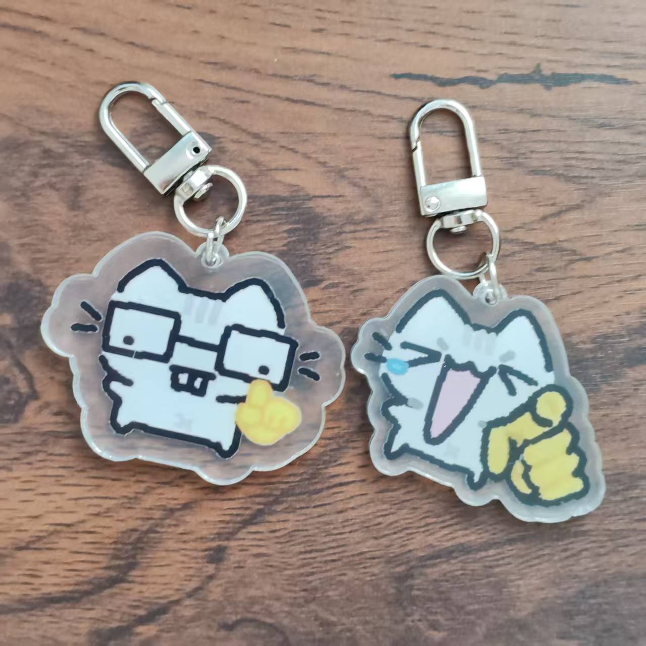 2d Flat Pixel Cat Keychain - G - đánh giá và giá Retro Gaming Vibe