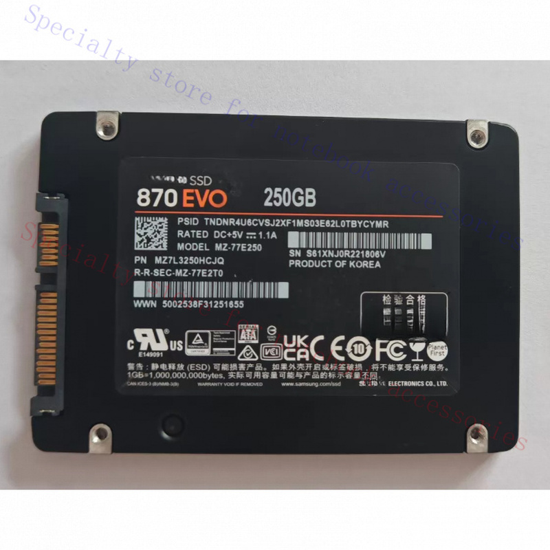 R+  Used FOR Samsung SSD 870 E - đánh giá và giá Samsung Ssd Evo 870