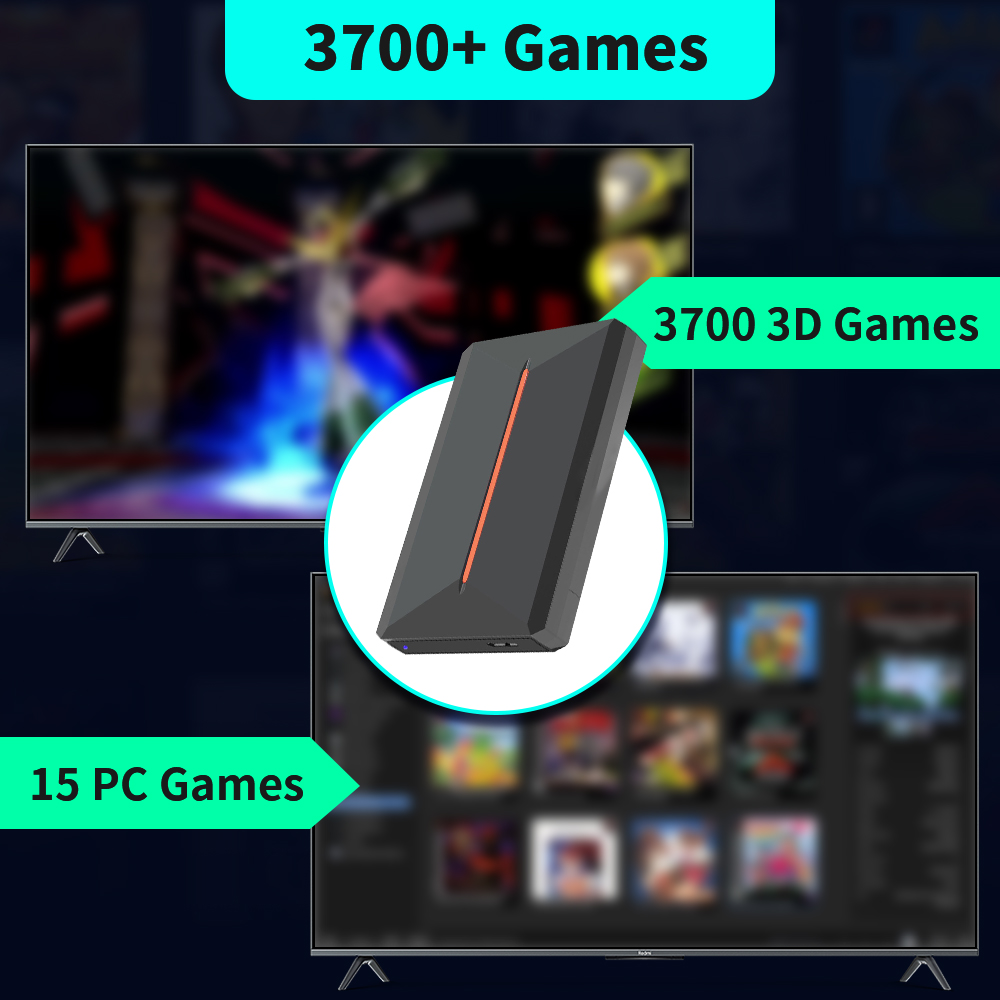 Launchbox OS 500GB Portable Ga - đánh giá và giá Retro Gaming Download