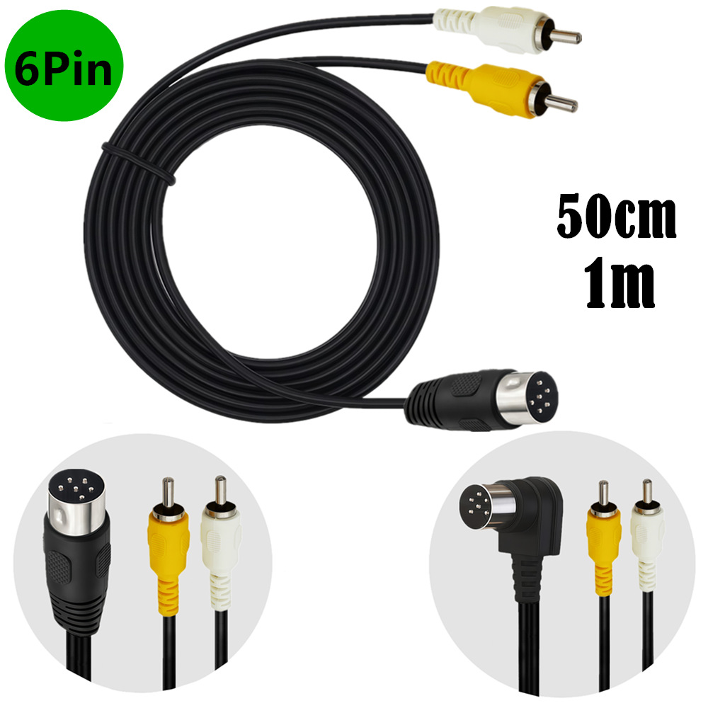 Composite AV Signal Cable DIN  - đánh giá và giá Retro Gaming Cable