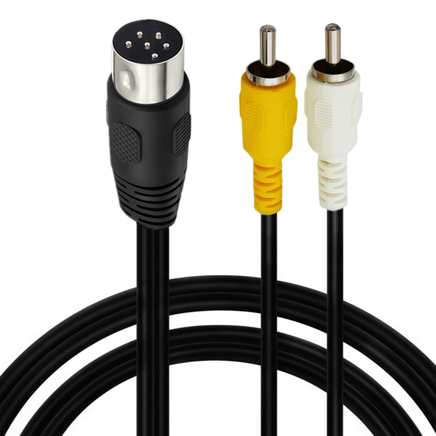 Composite AV Signal Cable DIN  - đánh giá và giá Retro Gaming Cable